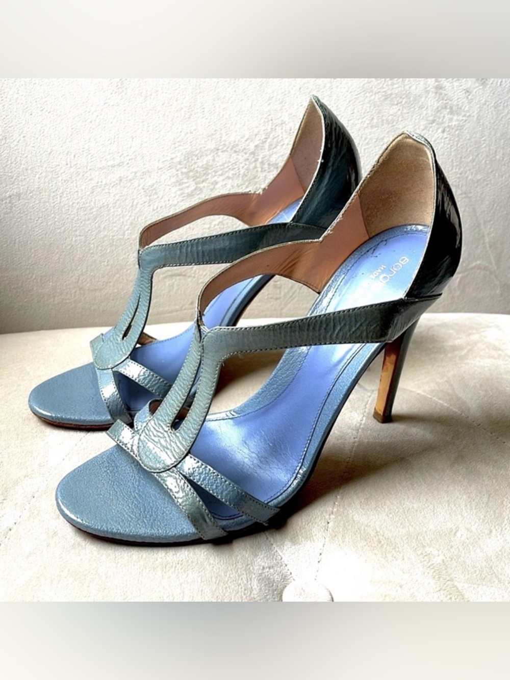 Sergio Rossi patent pumps